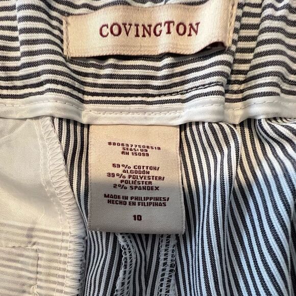 Striped Cropped Pants - Picture 4 of 4